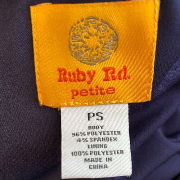 Ruby Rd Boho Beaded Lined Tank Style Top Pullover Maxi Womens Dress Size PS - Picture 6 of 6